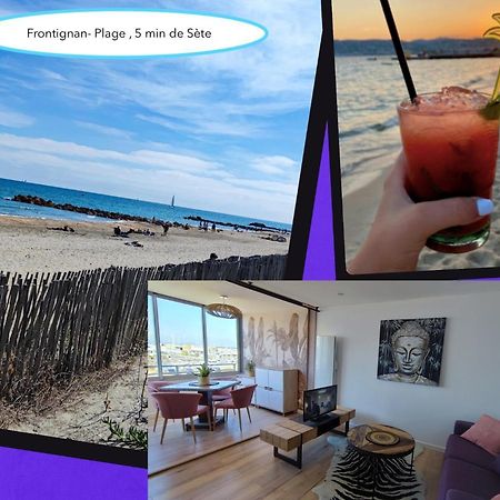 La Perle Bleue, 100 M De La Plage, Parking, Wifi Frontignan ภายนอก รูปภาพ