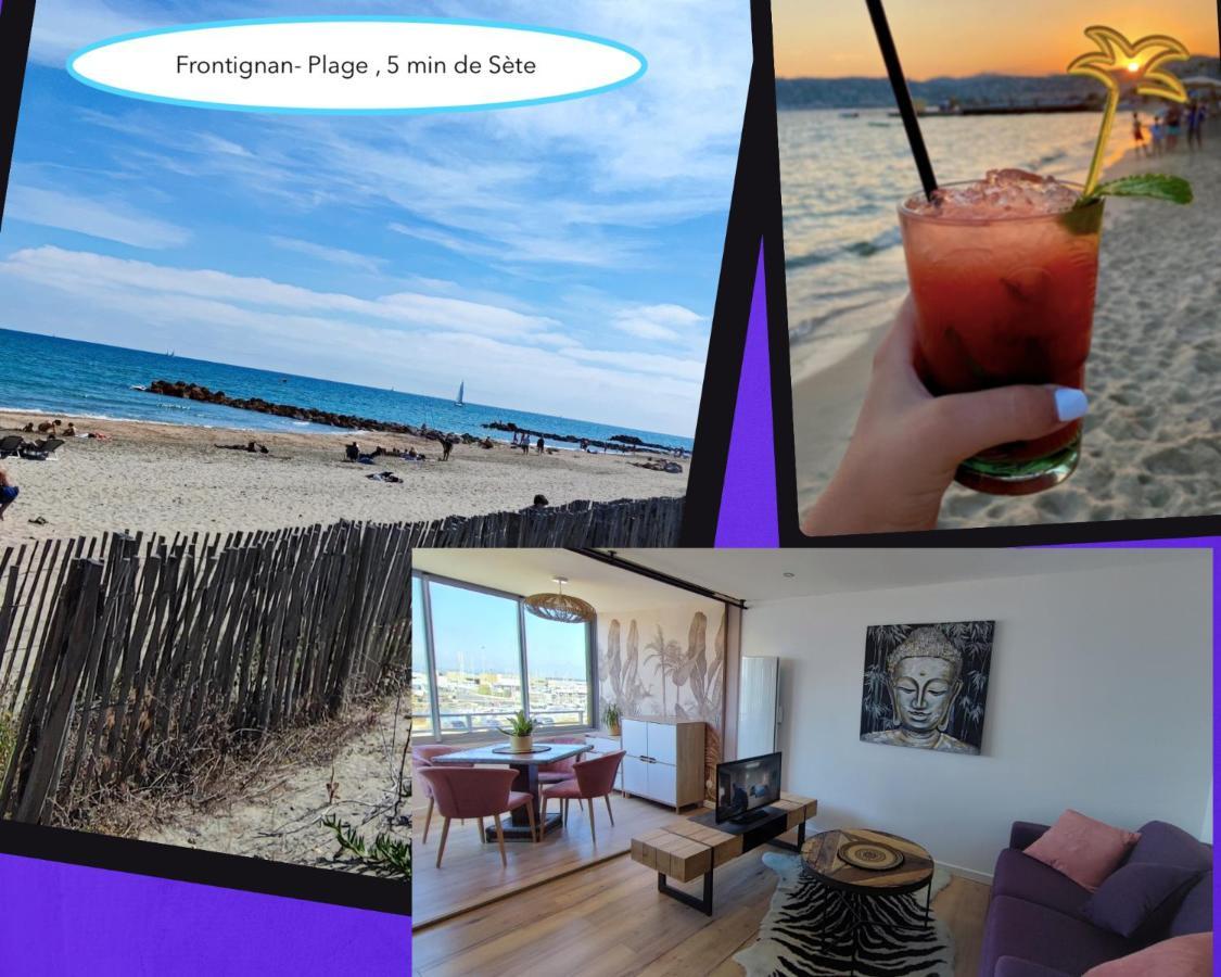 La Perle Bleue, 100 M De La Plage, Parking, Wifi Frontignan ภายนอก รูปภาพ