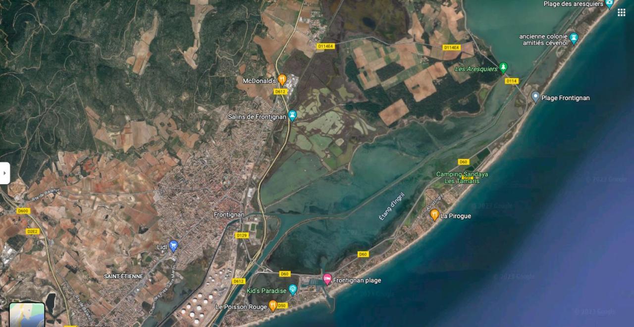 La Perle Bleue, 100 M De La Plage, Parking, Wifi Frontignan ภายนอก รูปภาพ